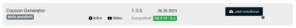 Gambio Coupon-Generator: Jetzt installieren