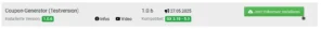 Coupon-Generator: Jetzt Vollversion installieren