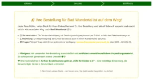 📬 Ihre Bestellung für Bad Wundertal ist auf dem Weg!