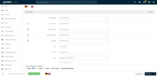 Vor Kundengruppen verbergen: Kontrollkästchen für Admin, Gast, Händler, Netto, Neuer, Kunde, Newsletterempfänger