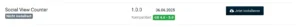 Social View Counter: Jetzt installieren