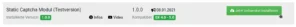 Static Captcha Modul: Jetzt Vollversion installieren