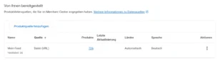 Mein Feed, Quelle: Datei (URL), Produkte: 726