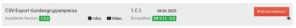 CSV-Export Kundengruppenpreise: Entfernen