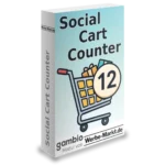 Social Cart Counter Gambio-Modul von Werbe-Markt.de