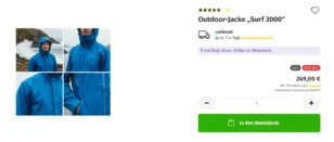 Outdoor-​Jacke „Surf 3000“ 7-mal liegt dieser Artikel im Warenkorb (Fast weg)