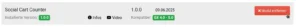 Social Cart Counter: Entfernen