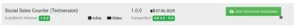 Social Cart Counter: Jetzt Vollversion installieren