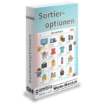 Sortieroptionen Gambio-Modul von Werbe-Markt.de