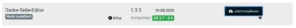 Danke-Seite-Editor: Jetzt installieren