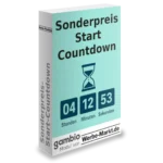 Sonderpreis-Start-Countdown Gambio Modul von Werbe-Markt.de