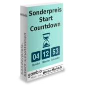 Sonderpreis-Start-Countdown Gambio Modul von Werbe-Markt.de