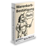 Warenkorb-Bestätigung Gambio-Modul von Werbe-Markt.de