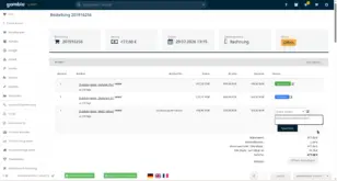 Screenshot der Gambio-Bestellverwaltung: Für jede Bestellposition kann im Adminbereich ein individueller Status mit Kommentar hinterlegt werden, um Kunden über den Bearbeitungsstand zu informieren.