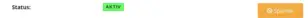 Screenshot Status eines aktiven Partners im Gambio-Admin