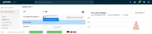 Auswahl eines Kundenkontos zur Verknüpfung mit dem Affiliate-Account