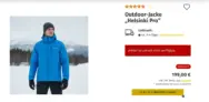 Artikelseite mit Hinweis „Artikel ist aktuell nicht verfügbar“ und Button „Bitte benachrichtigen“