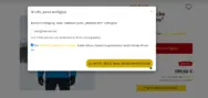Modal „Info, wenn verfügbar“ mit E-Mail-Feld und Datenschutz-Checkbox