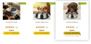Kategorie-Kachelansicht mit Ribbon „Noch 2 Tage“ bis zur Veröffentlichung und Button „Info bei Erscheinen“