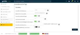 Gambio-Admin: Cross-Selling-Einstellungen für Versandkostenfrei-Tipps