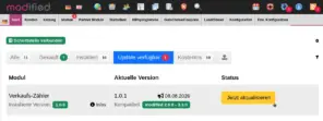 Verkaufs-Zähler: Jetzt aktualisieren
