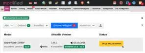 Warenkorb-Zähler: Jetzt aktualisieren