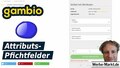 Gambio Attributs-Pflichtfelder