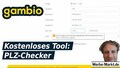 Gambio Kostenloses Tool PLZ-Checker