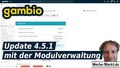 Gambio Update 4.5.1 mit der Modulverwaltung
