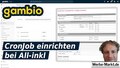 Gambio CronJob einrichten bei All-inkl