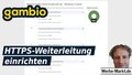 Gambio HTTPS-Weiterleitung einrichten