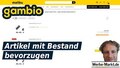 Gambio Artikel mit Bestand bevorzugen