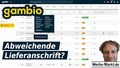 Gambio: Abweichende Lieferanschrift?
